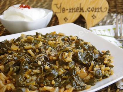 Zeytinyağlı Ispanak